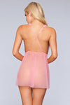 1801 Sweet Dreams Babydoll Black